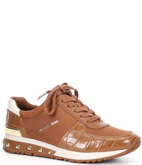 michael kors allie embossed trainers|Allie Two.